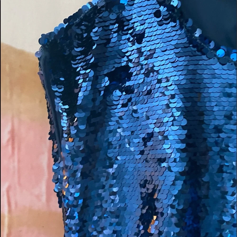 Halogen Sequins Cap Sleeve Top 🌵M - Picture 3 of 9